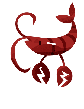 Crawfish small clipart