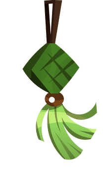 Eid mubarak decoration clipart