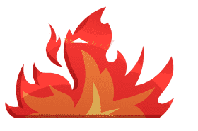 Flame huge clipart