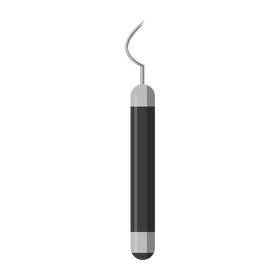 Dental pick clipart