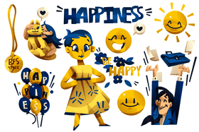 Happiness vector