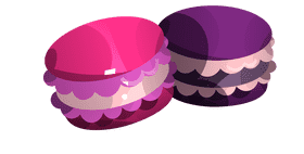 Macarons double clipart