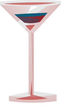 Martini glass clipart