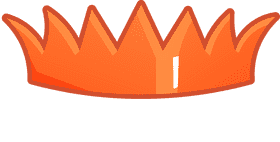 Prince crown many claws clipart