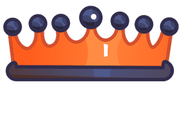 Prince crown many claws clipart