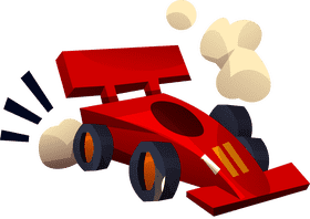 Race car speed clipart