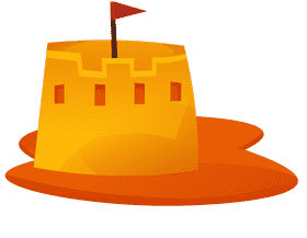 Sandcastle small clipart
