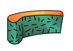 Sandpaper horisontal clipart