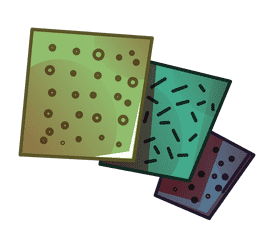 Sandpaper trio clipart