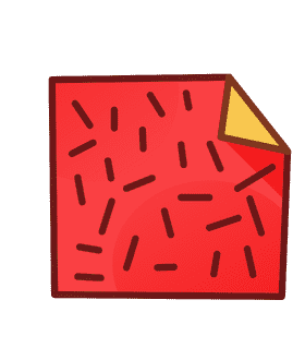 Sandpaper upfold clipart