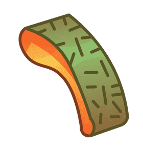 Sandpaper vertical clipart