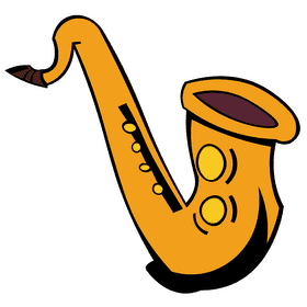 Saxophone big clipart