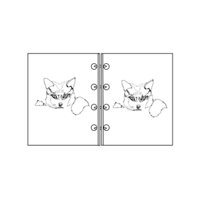 Sketchbook drawing black and white clipart