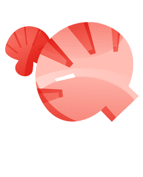 Seashell couple clipart