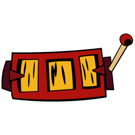 Slot machine active clipart