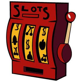 Slot machine large clipart