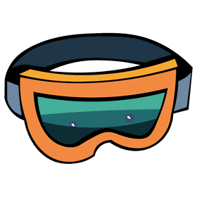 Snorkel mono clipart