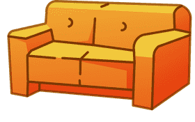 Sofa stiff clipart