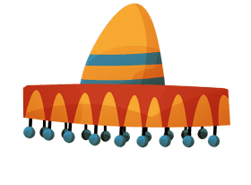 Sombrero balls clipart