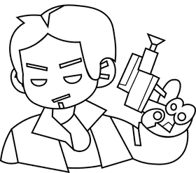 Starwars hansolo black and white clipart