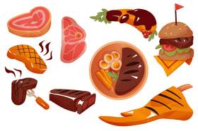 Steak vector