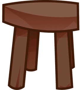 Stool small clipart