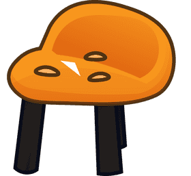 Stool vintage clipart