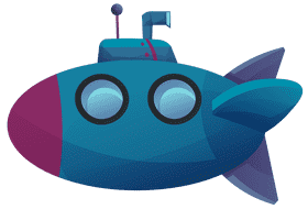 Submarine quick clipart