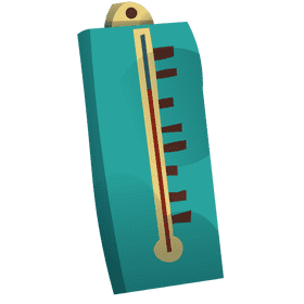 Temperature thermometer clipart