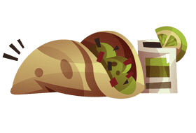 Tequila snack clipart