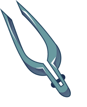 Tweezers bridge clipart