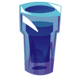 Water glass clipart