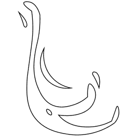 Water water black and white clipart