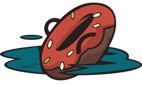 Water float donut clipart