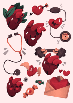 Heart vector