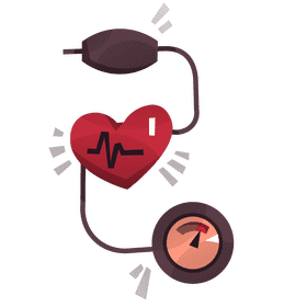 Heart heartbeat clipart