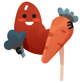 Kidneys healthy clipart