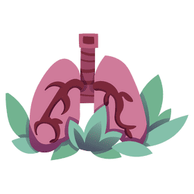 Lungs helth clipart