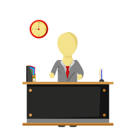 Financial advisor clipart