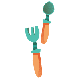 Stomach fork clipart