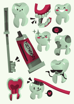 Tooth vector