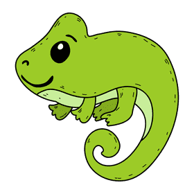 Chameleon clipart