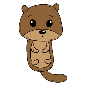 Otter clipart