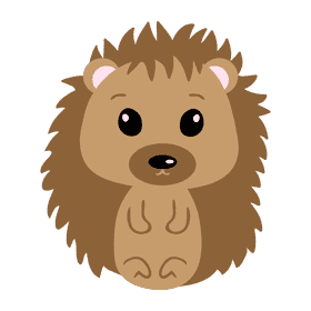Hedgehog clipart