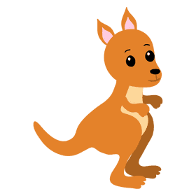 Kangaroo clipart