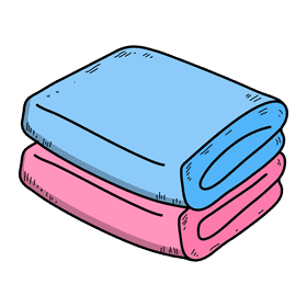 Towels clipart