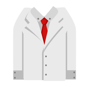 Lab coat clipart