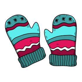 Mittens clipart