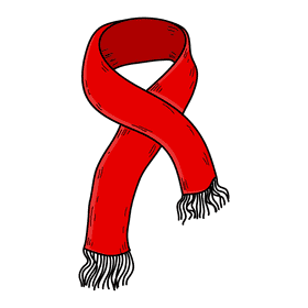 Scarf clipart