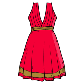 Gown clipart